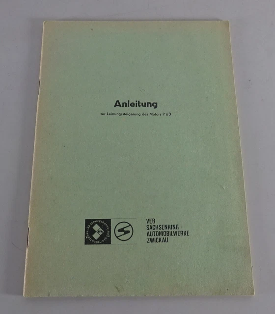 REPARATURHANDBUCH TRABANT 601 EUR 10,00 - DE