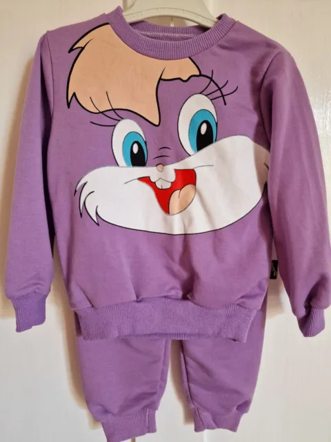 Bugs Bunny Lola Girls Age 2-3 Years Tracksuit Top Trousers Spring Set