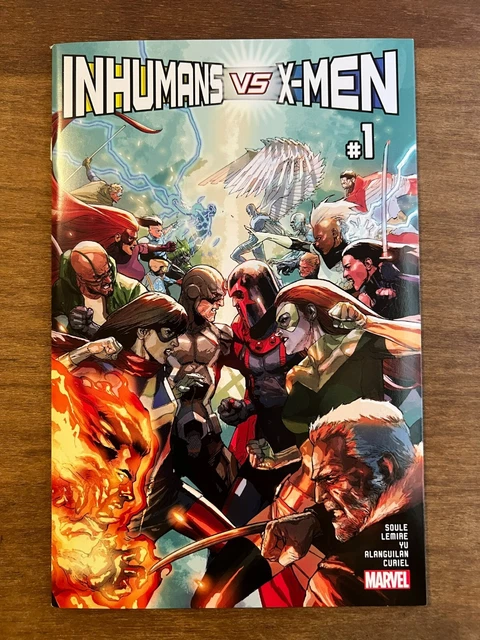 Inhumans vs X-Men #1, #0, plus 0 variant (2015 Marvel Comics) 1st Print NM/VF