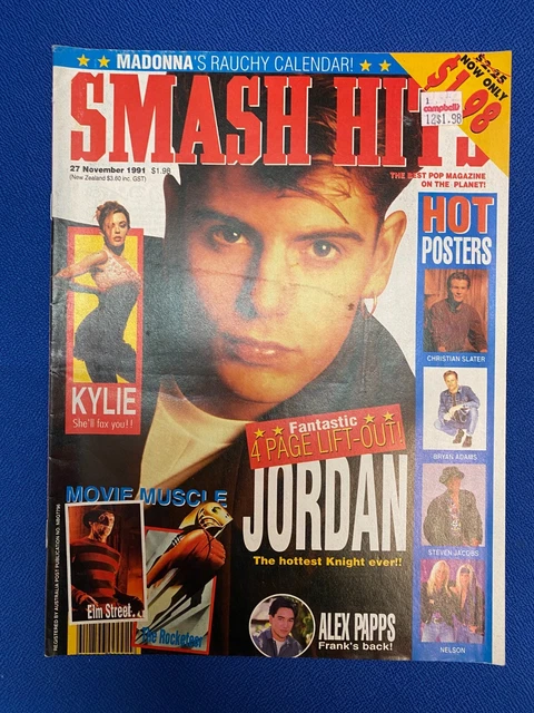 AUSTRALIAN SMASH HITS 27th November 1991 Kylie Madonna $19.95 - PicClick AU