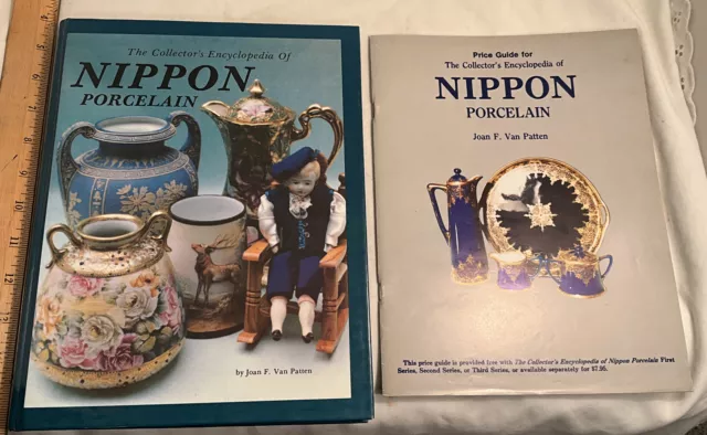 Hand Painted Japanese Nippon Porcelain - Patterns Marks / Scarce Book + Values