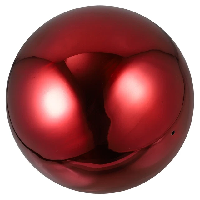 Boule Réfléchissante De Jardin Globe Terrestre Décor Noël Métal