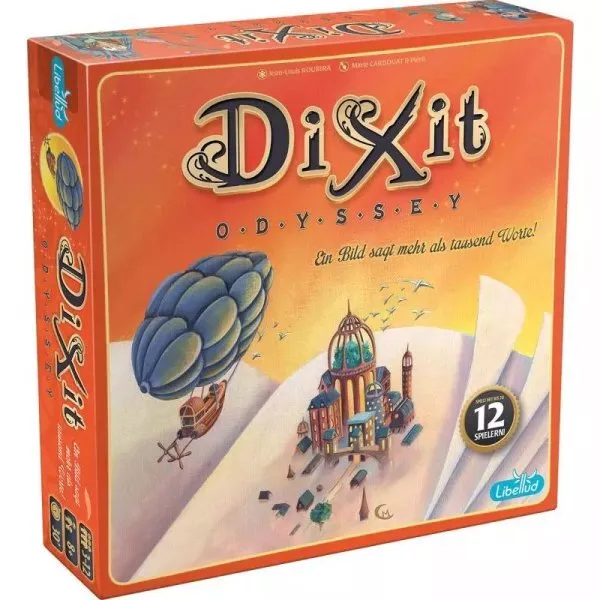 Dixit Odyssey - Kartenspiel - Libellud - Familienspiel - 3-12 Spieler