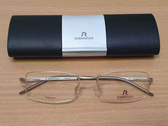 Rodenstock 4625 S1 A halbrandlose Titanbrille Gestell Gold SK027 AA 08