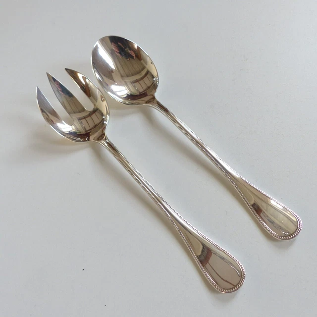 Fourchette de table standard Rubans Métal Argenté