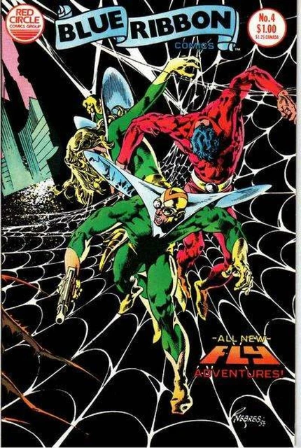 BLUE RIBBON COMICS #4, VF/NM, Fly, Red Circle, 1984, more in store