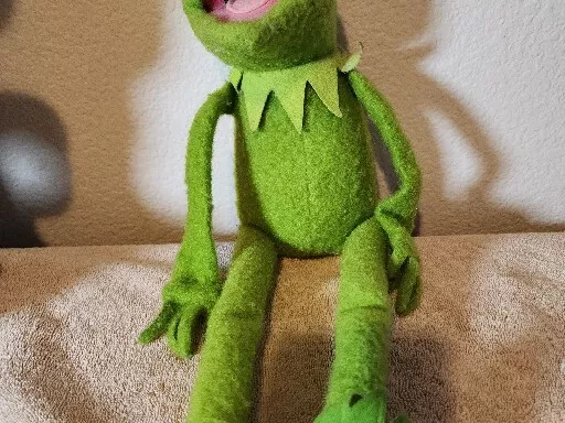 Vintage Kermit the Frog 1976 Fisher Price #850 Jim Henson Muppets Doll Muppet #1