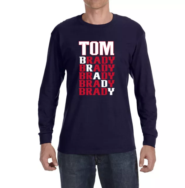 New England Patriots Tom Brady Long sleeve shirt