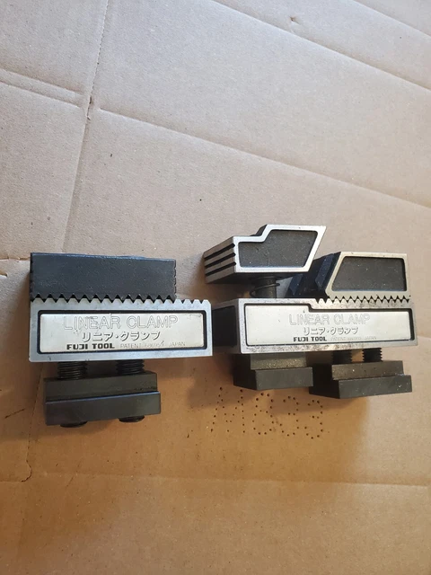 Fuji Linear Clamp Fuji Tool Japan Workholding Clamp T-Slot 5/8