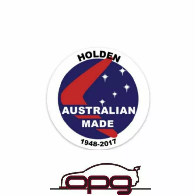 Decal Australian Made Holden 1948-2017 for Holden Commodore HDT HSV VE VF SS SSV