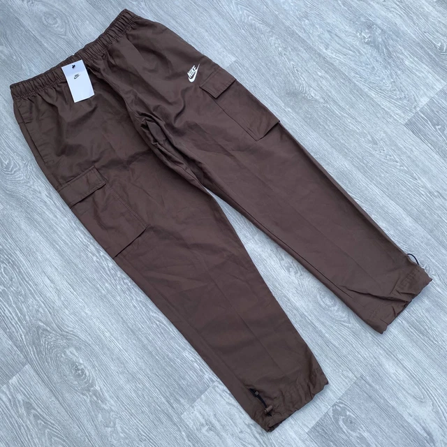 NIKE UTILITY WOVEN Cargo Players Track Pants Bottoms Brown M DX2033 237 59.99 PicClick UK