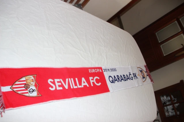 BUFANDA OFICIAL DEL MATCH UEFA EUROPA LEAGUE SEVILLA F.C Y ATHLETIC DE BILBAO BUFANDA OFICIAL DEL MATCH UEFA EUROPA LEAGUE SEVILLA F.C Y ATHLETIC DE BILBAO