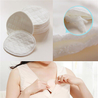 12 piezas Nueva almohadilla de lactancia materna lavable reutilizable de alimentación absorbente lactantes BF