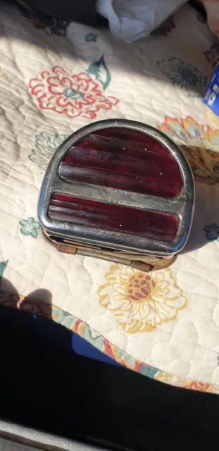 Holden Fj 48215 Fx Ute Van Tail  Light Number Plate Lamp  Gmh Nasco Part