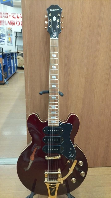 Epiphone by Gibson Electric Guitar RIVIERA P93 WR Semi-Hollow Used From Japan