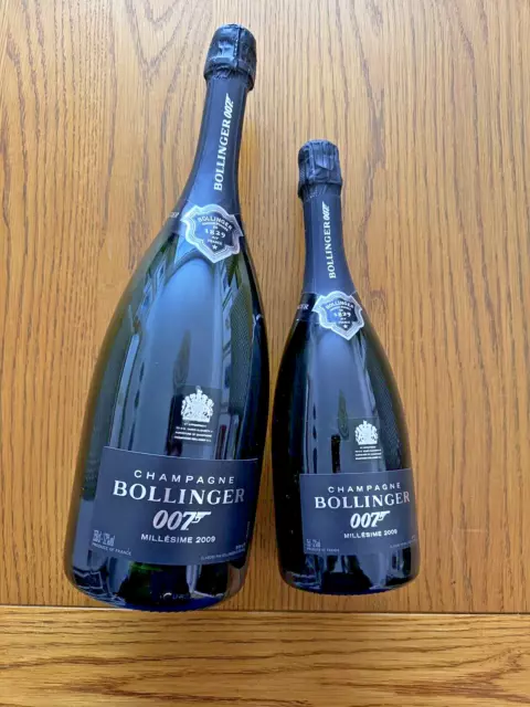 James Bond 007 Bollinger 2009 Champagne Factice Dummy Shop Display Bottle 150Cl