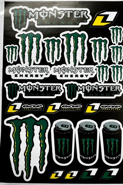 MONSTER ENERGY STICKER Aufkleber Decals Sponsor Tuning Racing EUR 11,95 ...
