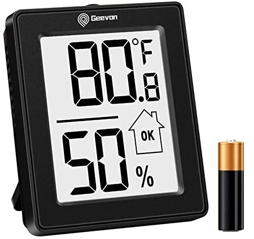 1 Pack Indoor Thermometer Room Hygrometer Digital Temperature