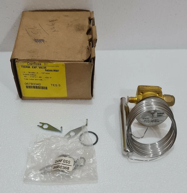 Danfoss 067B3342 TES5 Thermostatique Extension Valvule R404A/R507