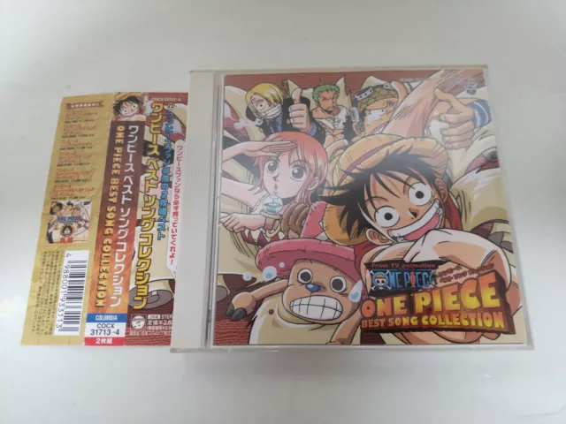 One Piece Best Song Collection Original Soundtrack 2CDs OST Japan import