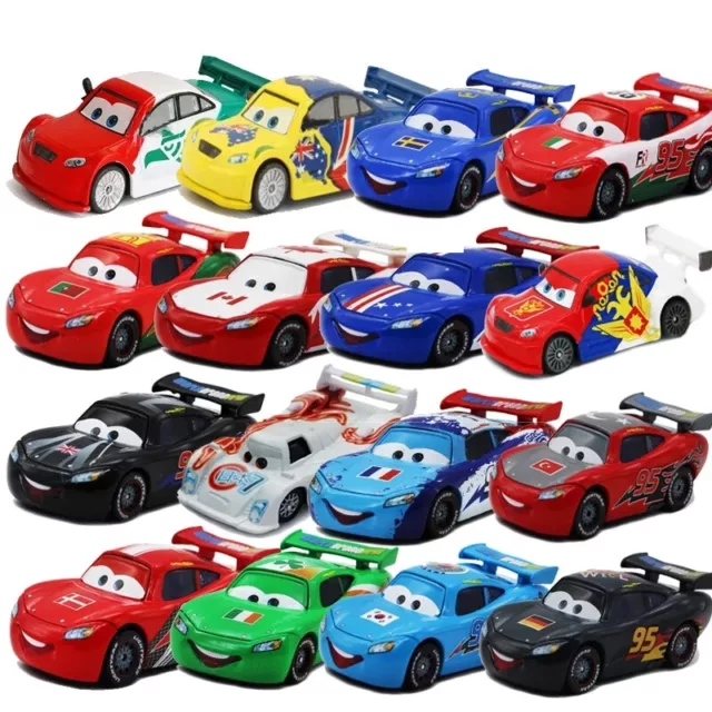 Disney Pixar Cars Diecast McQueen Sally Hudson Mater 1:55 Diecast Toys Gift AU 2