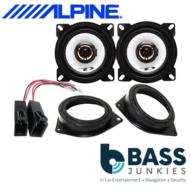 Fiat Punto (1999-2006) 130mm Rear Hatch Speaker Adapter Rings/panels