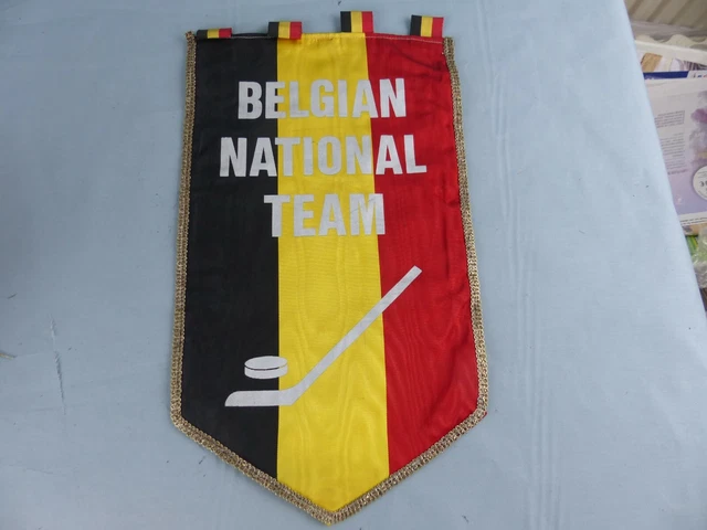 Fanion Hockey Sur Glace LSHG SEHV Swiss Juniors 1979 - Banderole Fanion Vintage