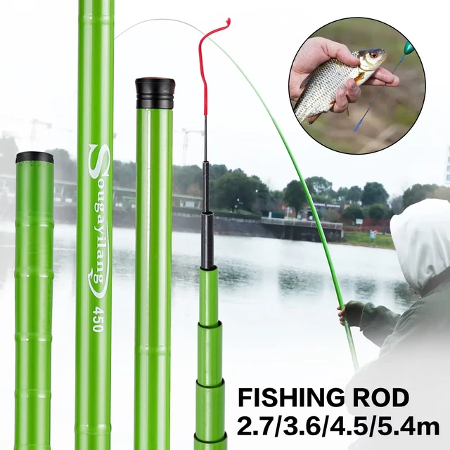 Canne Au Coup Garbolino Super One - 6 Mètres - Pour Carpe Et Gros Poisson - Neuve