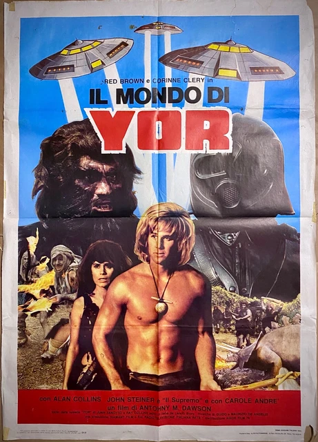 IL MONDO DI YOR Manifesto Affiche Originale2FCorinne Clery Sci fi
