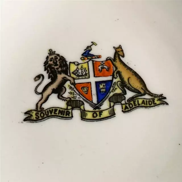 Vintage PIN DISH Australian Coat of Arms "Jenkinsons" Adelaide Arcade Souvenir 2