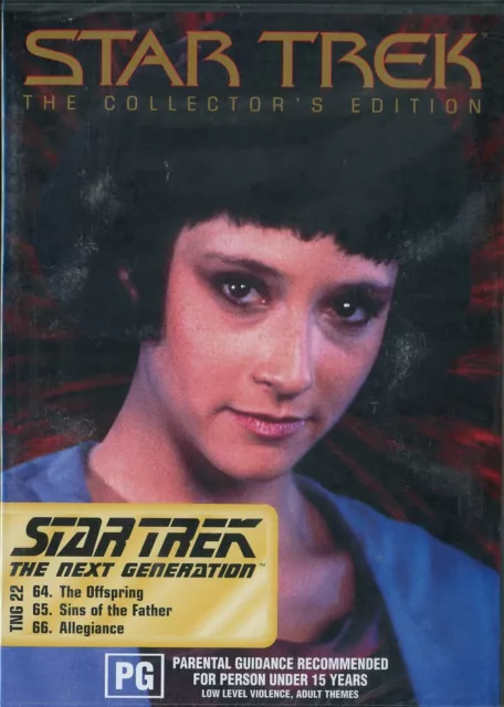 Star Trek: The Next Generation TNG 22 DVD (Region 4) NEW Collector's Edition