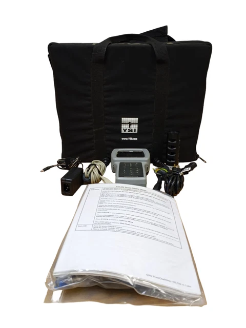 YSI 556 MPS HANDHELD MULTIPARAMETER WATER QUALITY METER W/ Case & Accessories