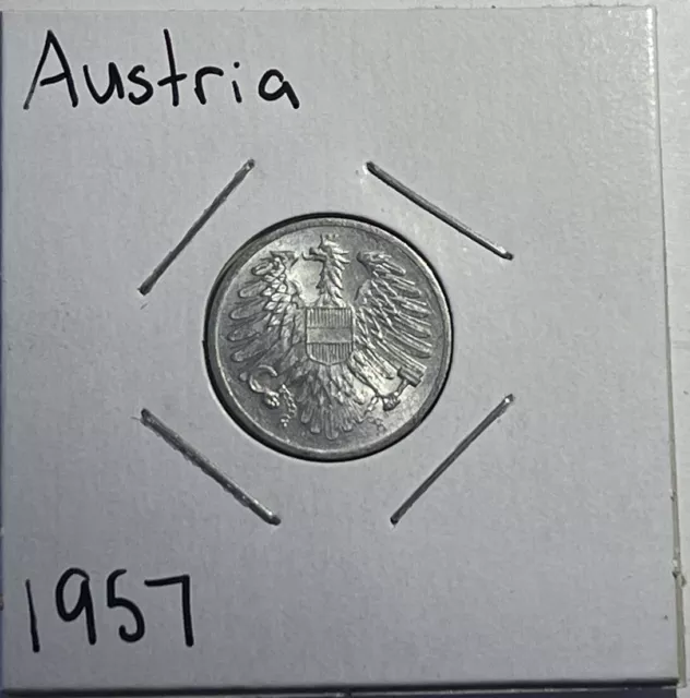 Austria - 1957 - 2 Groschen - Austrian Coin 3