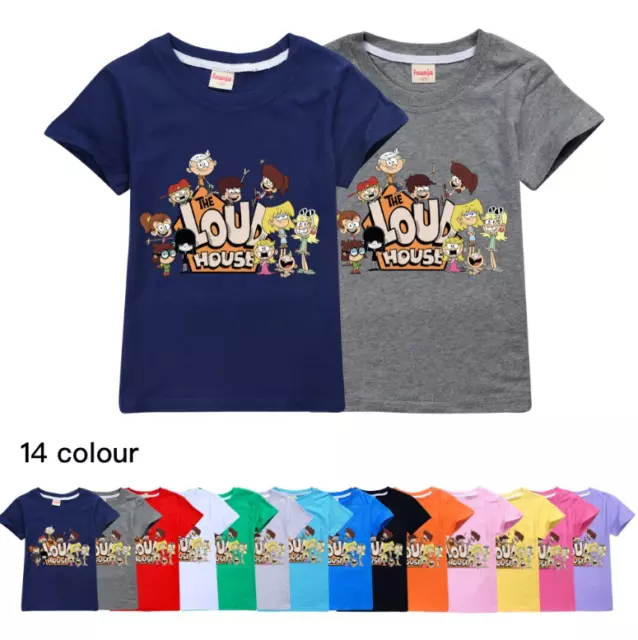 7-14 Years Kids Boys Girls Roblox Printed Short Sleeve Crew Neck Summer T-shirts  Tee Tops