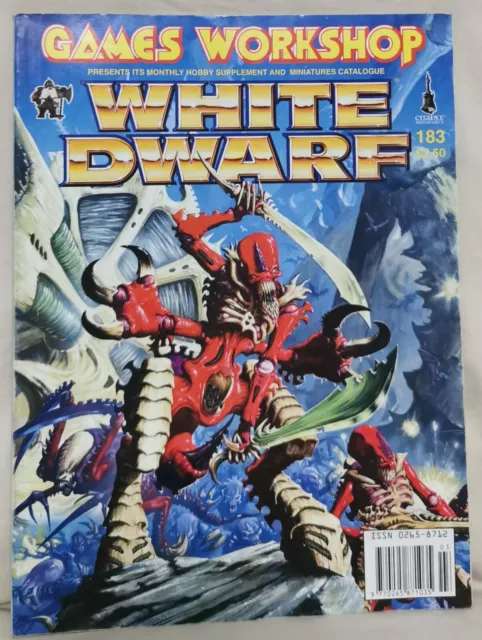 WHITE DWARF Magazine Issue 183 - Warhammer 40K - 1995