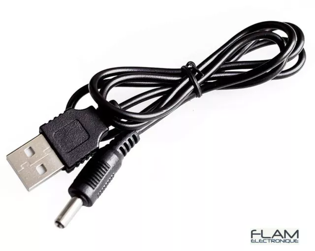 Cable Adaptateur USB alimentation DC 5V - 3,5x1,35mm USB Adapter to 5V DC power