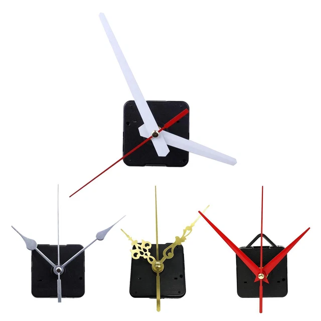 CLOCK MOVEMENT MECHANISM with Long Hands Battery Operated for Clock