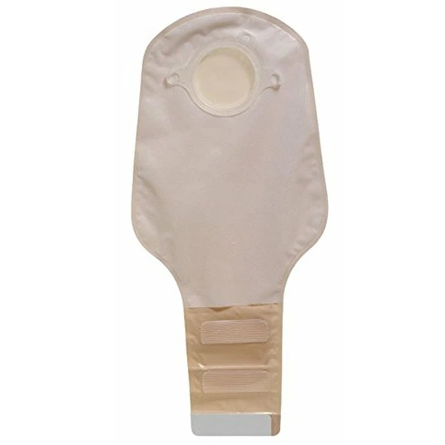 Sur-Fit Natura Two-Piece Drainable Transparent Colostomy Pouch, 12 Inch Lengt...