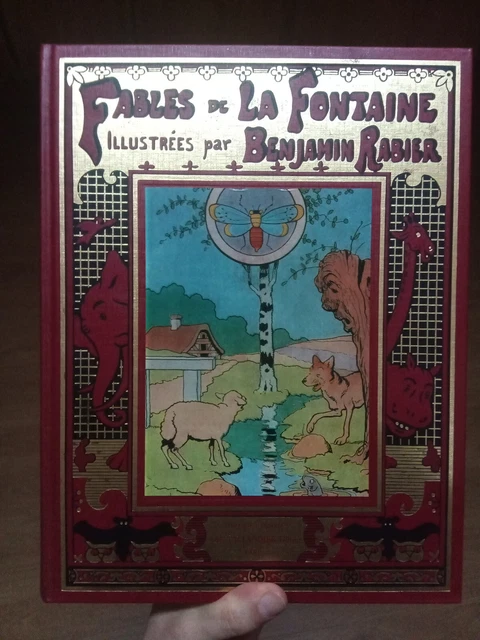 Fables de la Fontaine illustrées par Benjamin Rabier