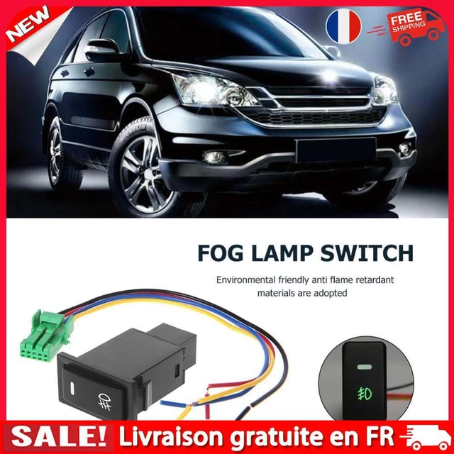 Bouton De Commutation De Phare Antibrouillard Pour Mazda 323, 626, MPV, Premacy, Protege - Référence GE4V-66-480