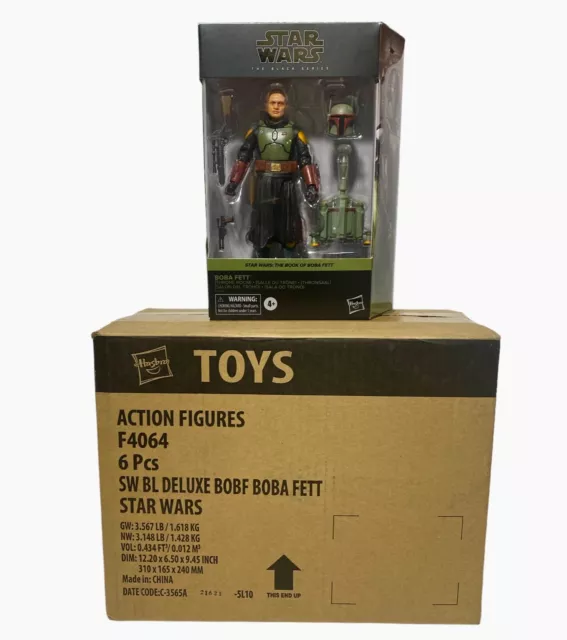 Star Wars the Black Series Boba Fett CASE Box of 6 Throne Room Book of Boba🔥🔥