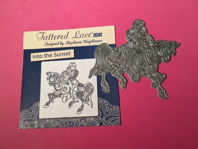 Tattered Lace Die TLD 1043 Into the Sunset  sent TRACKED AUSTRALIA POST