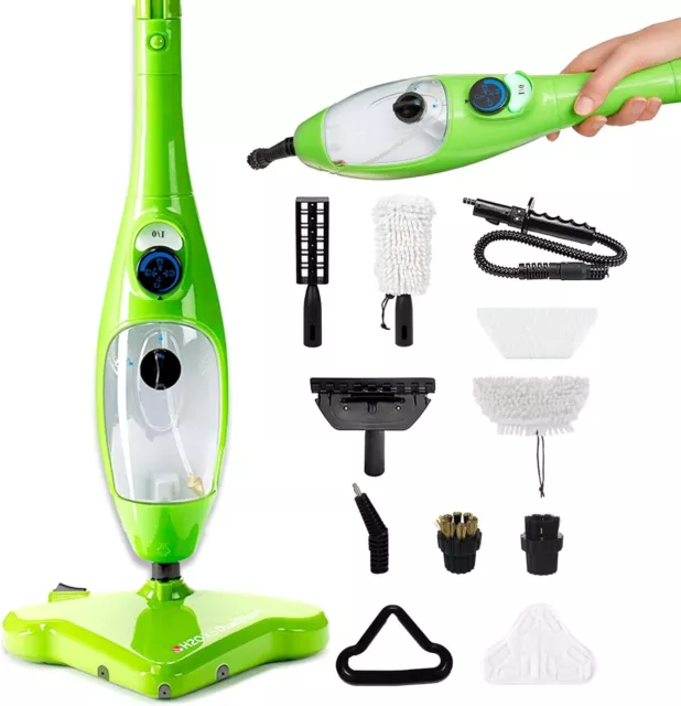 Steam Mop with Dualblast head and Handheld Steam Cleaner For Kitchen Tile Floors
