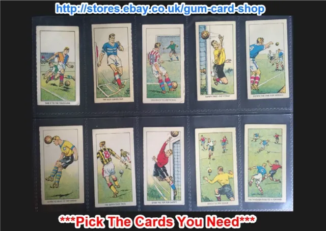 D.c. Thomson - Football Tips & Tricks 1959 (G/F) ***Pick The Cards You Need***
