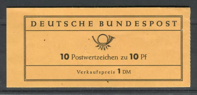 Bund  MH 6 fb Heuss  postfrisch (10523)