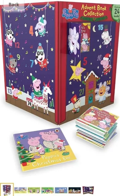 Peppa Pig  Christmas Advent Calendar Book Collection 24 books