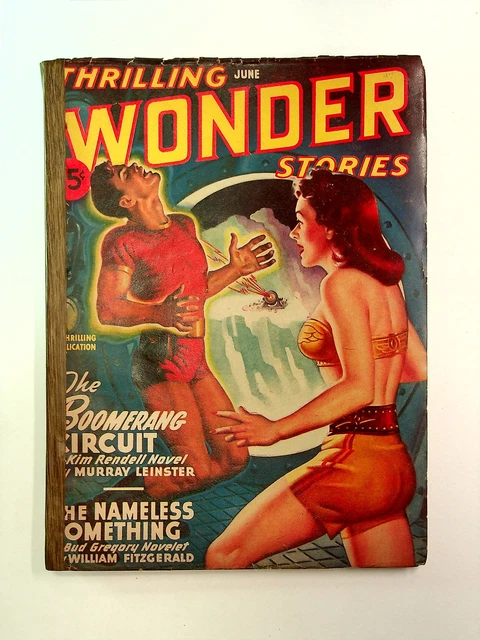 Thrilling Wonder Stories Pulp Jun 1947 Vol. 30 #2 FR