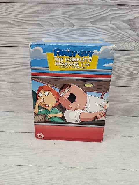 FAMILY GUY SERIES 1-14 Complete DVD Box Set 2014. PP £18.00  