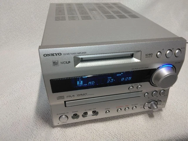 ONKYO FR-N9NX (S) CD MD Recorder tuner amplifier Deck MDLP MP3