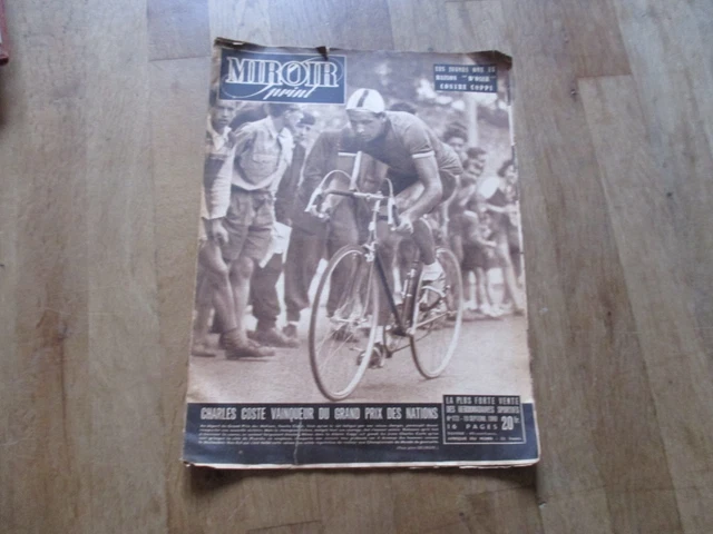 Miroir Des Sports – Décembre 1956 : Anquetil, Foot St-Etienne, Reims, Sedan